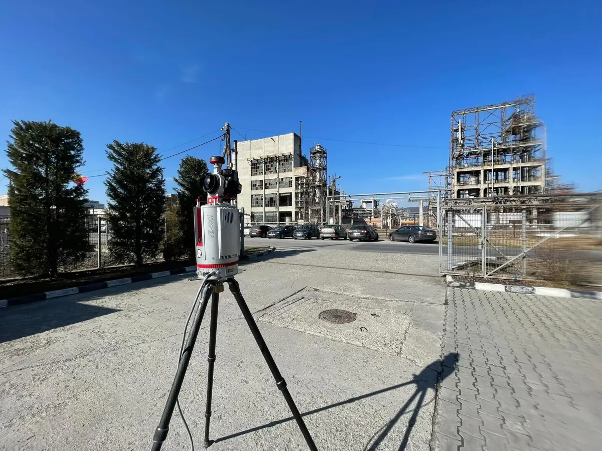 Industrial — scanare laser 3D