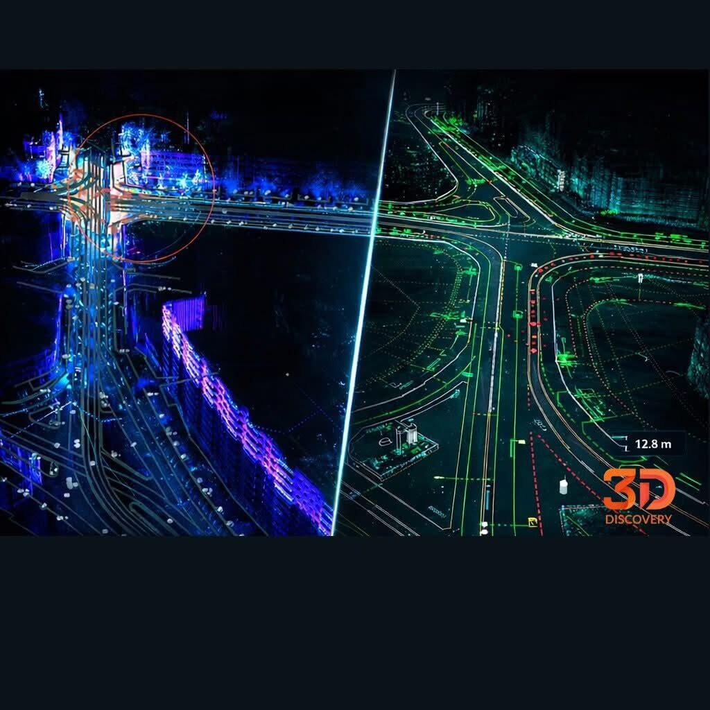 Point cloud din mobile mapping și extracție 2D pentru plan topografic — 3D Discovery