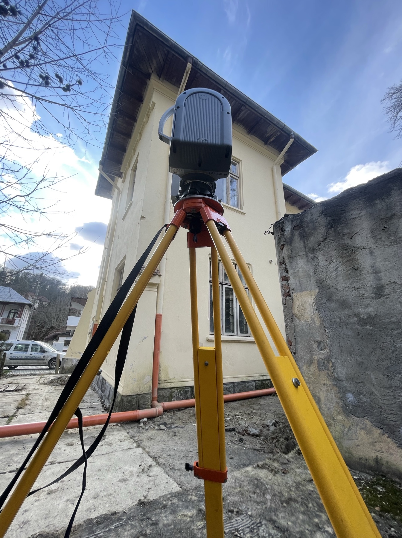 Documentarea în teren a vilei din Băile Govora